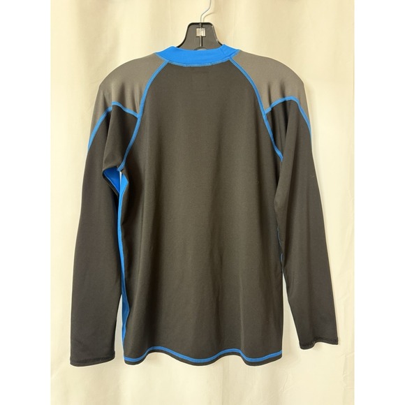 The North‎ Face Boys Large (14/16) Blue Black Long Sleeved Moisture Wicking K17 - Picture 3 of 3
